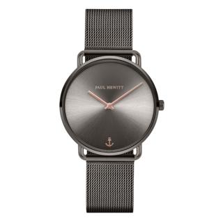 【PAUL HEWITT】德國原廠 Miss Ocean Line 33mm 灰框 灰面 米蘭帶 女錶 手錶(PH002816)