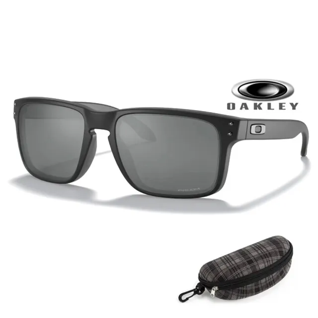 【Oakley】奧克利 HOLBROOK 亞洲版 輕量運動太陽眼鏡 OO9244 27 霧黑框水銀鍍膜深灰鏡片 公司貨