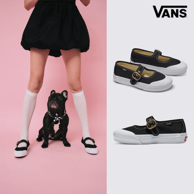 VANS 官方旗艦 Mary Jane 男女款黑白色滑板鞋