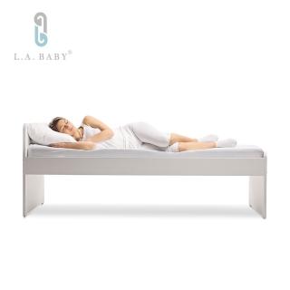 【L.A. Baby】天然乳膠床墊3尺5cm單人床墊(附白色網布套)