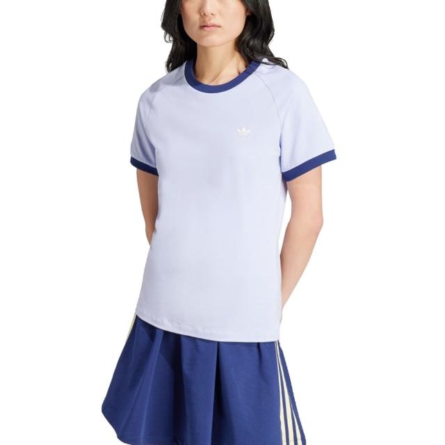 【adidas 愛迪達】圓領短袖T恤 VRCT TEE 女 - IX1916