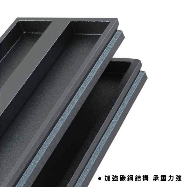 【ONE HOUSE】快裝可調式附輪碳鋼耐重角鋼架-五層-80寬 加高款(80寬x39深x188高cm)