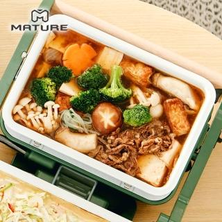 【MATURE 美萃】陶瓷深鍋(夾心陶瓷爐專用)
