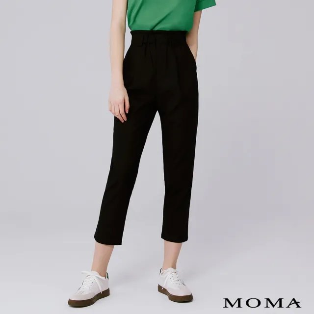 【MOMA】復古棉麻寬鬆老爺褲(兩色)