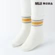 【MUJI 無印良品】兒童棉混織線直角襪(共3色)