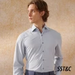 【SST&C 超值限定.】EASY CRAE 藍色織紋標準版襯衫0312400004