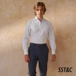 【SST&C 超值限定.】EASY CRAE 白色織紋修身版襯衫0312400001