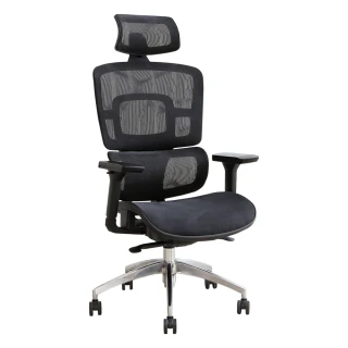 【Akira】護脊全網T扶電腦椅(椅子 辦公椅 書桌椅 主管椅 透氣高背 工學椅 會議椅 護腰)