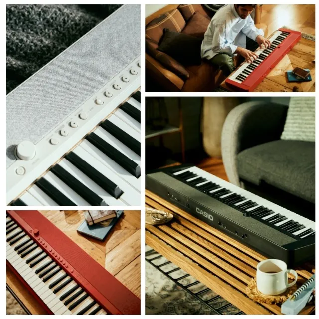【CASIO 卡西歐】原廠直營61鍵標準電子琴(CT-S1WE-P5白色)