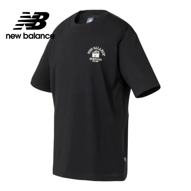 【NEW BALANCE】NB BOY系列 Shopper插畫短袖上衣_MT41962BK_男性_黑色