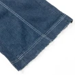 【OUWEY 歐薇】率性超顯瘦切線牛仔八分寬褲(深藍色；S-L；3232438631)