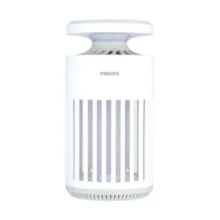 【Philips 飛利浦】66265 K1 電擊吸入式捕蚊燈(K1小金殺/黃金誘蚊395nm/滅蚊效率+20%)