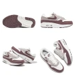 【NIKE 耐吉】休閒鞋 Wmns Air Max 1 女鞋 白 紫 Smokey Mauve 氣墊 經典 運動鞋(DZ2628-104)