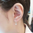 【ALUXE亞立詩】0.40克拉 FVS2 18K金 鑽石耳環 花樣之美 水滴形 ES8769