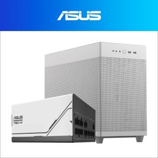 【ASUS 華碩】機殼+750W★AP201 ASUS PRIME電腦機殼(白)+AP-750G 電源供應器(機殼+電源)