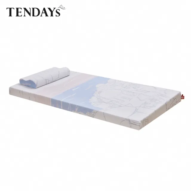 【TENDAYS】希臘風情紓壓床墊3尺標準單人(7cm厚 記憶床墊)
