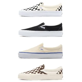 【VANS】休閒鞋 Slip-On Reissue 98 男鞋 女鞋 帆布 懶人鞋 情侶鞋 單一價(VN000CSEOFW)