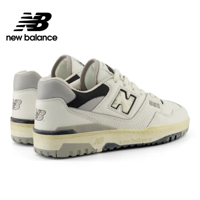 【NEW BALANCE】NB 復古鞋/運動鞋_中性_仿舊米白灰_BB550VGB-D