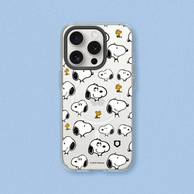 RHINOSHIELD 犀牛盾RHINOSHIELD 犀牛盾 iPhone 14系列 Clear MagSafe兼容 磁吸透明手機殼/Sticker-Snoopy&胡士托(史努比)