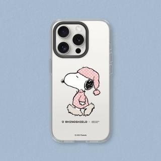 【RHINOSHIELD 犀牛盾】iPhone 15系列 Clear透明防摔手機殼/史努比-Snoopy Go to sleep(Snoopy)