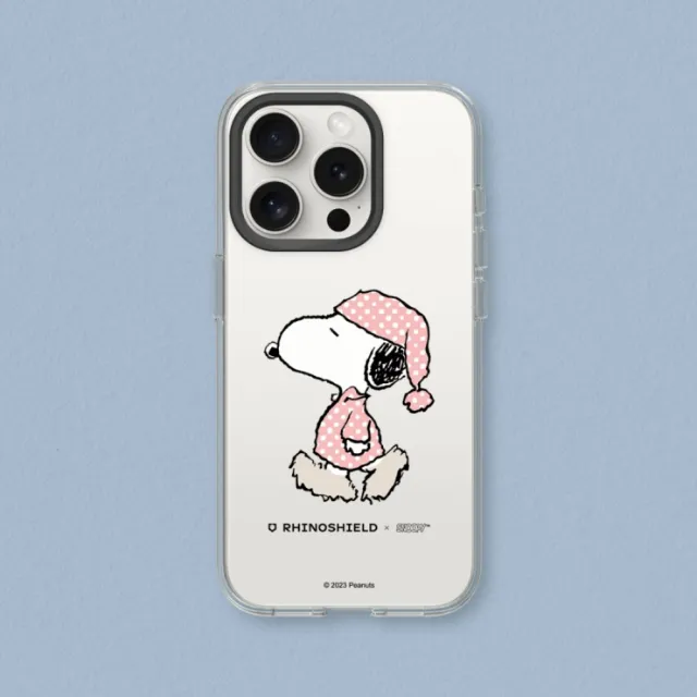 【RHINOSHIELD 犀牛盾】iPhone 12系列 Clear透明防摔手機殼/史努比-Snoopy Go to sleep(Snoopy)