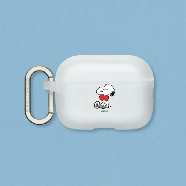 【RHINOSHIELD 犀牛盾】AirPods Pro2/Pro/第3/2/1代 無線耳機保護殼/史努比-愛心Snoopy(Snoopy)