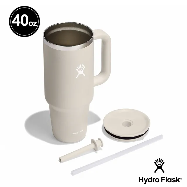 【Hydro Flask】40oz/1182ml  吸管 冰霸杯 隨手杯 多色可選(大容量 提把 保冷 保冰 保溫)