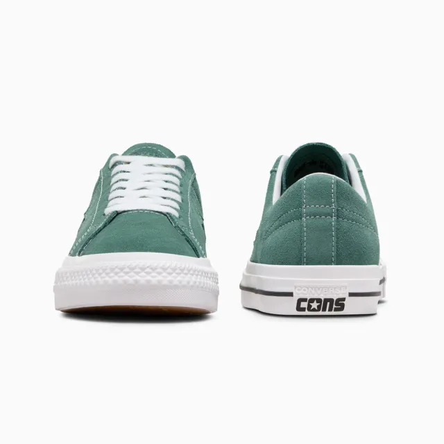 【CONVERSE】ONE STAR PRO OX 低筒 休閒鞋 滑板鞋 男鞋 女鞋 綠色(A07618C)