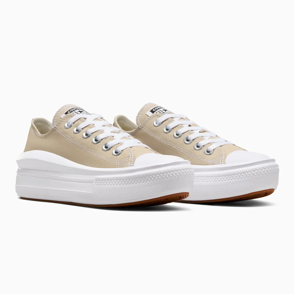 【CONVERSE】CTAS MOVE OX 低筒 休閒鞋 厚底鞋 女鞋 卡其色(A07580C)