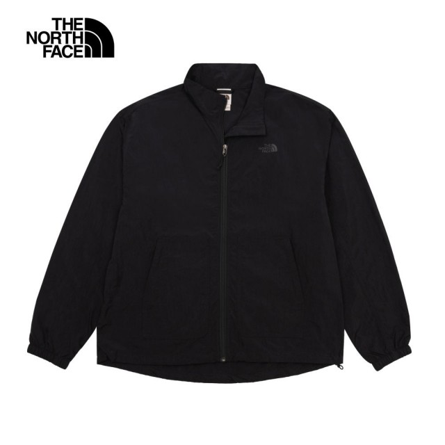 【The North Face】TNF 風衣外套 休閒立領 M M66 UPF WIND JACKET - AP 男 黑(NF0A87V1JK3)