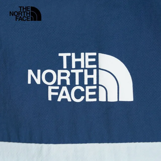 【The North Face】TNF 風衣外套 拼接涼感防曬 M SUN CHASE WIND JACKET - AP 男 藍(NF0A87VYTOU)
