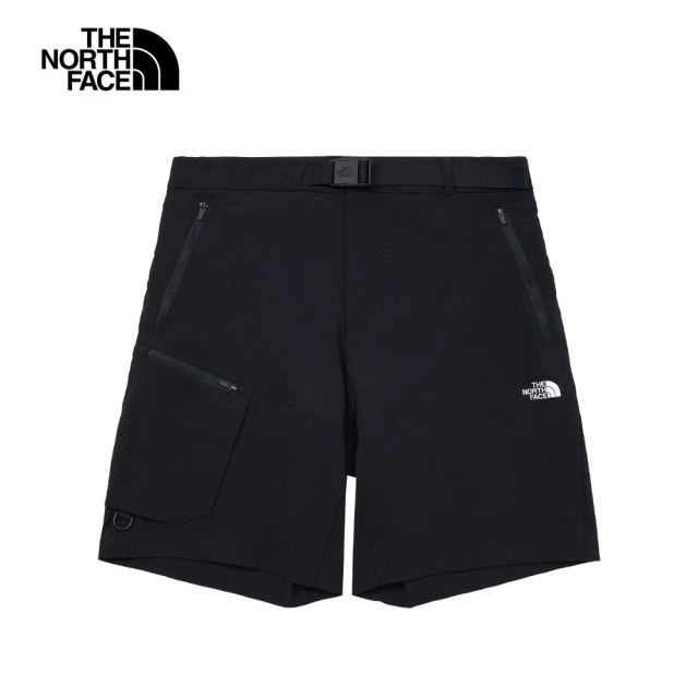 The North Face TNF 短褲 吸濕排汗涼感 M HIKE TREKKER SHORT - AP 男 黑(NF0A87W4JK3)