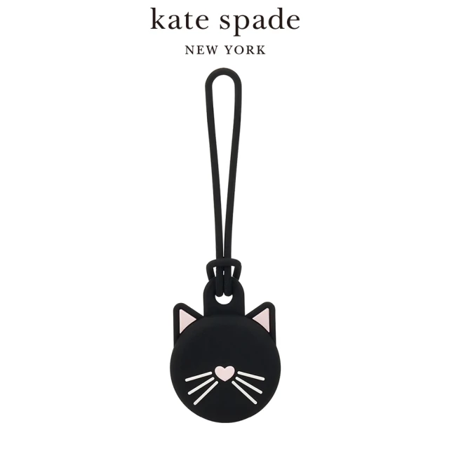 KATE SPADE AirTag 保護套 俏皮黑貓