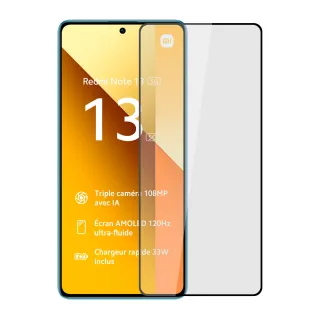 【Ayss】Redmi 紅米 Note 13/13 5G/13 Pro 5G 6.67吋 超好貼滿版鋼化玻璃保護貼 黑(滿板貼合 抗油汙抗指紋)