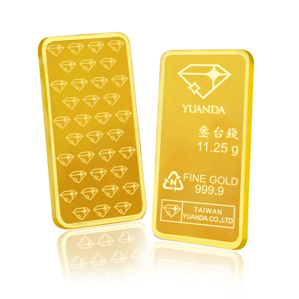 元大珠寶】黃金三錢金塊金條投資保值利器(金重11.25克) - momo購物網- 好評推薦-2026年1月