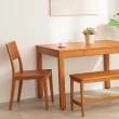 【Mahogany 瑪荷尼家具】全原木 桃花心木 丹麥餐椅G3(餐椅、椅子)