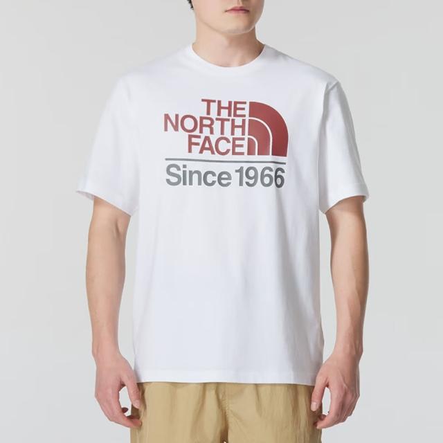 【The North Face】北臉 上衣 男款 短袖上衣 運動 M THE NORTH FACE 1966 LOGO SS TEE 白 NF0A88G3FN4