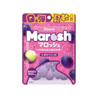 【kanro 甘樂】marosh軟糖-葡萄汽水口味(50g)