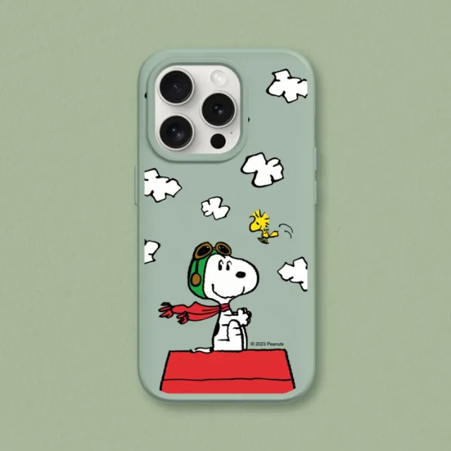 【RHINOSHIELD 犀牛盾】iPhone 11系列  SolidSuit背蓋手機殼/史努比-小小飛行員(Snoopy)