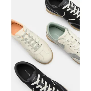 【PEDRO】Twist 運動鞋-米黃/黑色(小CK高端品牌)