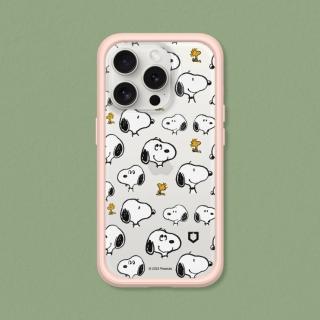 【RHINOSHIELD 犀牛盾】iPhone 15系列 Mod NX手機殼/史努比-Sticker-Snoopy&胡士託(Snoopy)