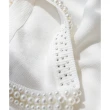 【Paiya 派亞】吊帶背心女白色無袖打底衫內搭配西裝釘珠小香風針織衫上衣(均碼S-XL可穿)