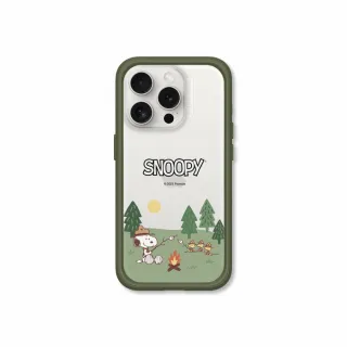 【RHINOSHIELD 犀牛盾】iPhone 15系列  Mod NX手機殼/史努比-露營趣(Snoopy)