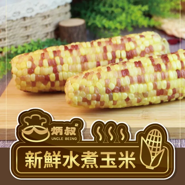 【炳叔烤玉米】綜合烤玉米-大支(16支)