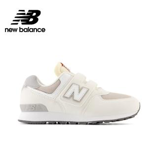 【NEW BALANCE】NB 童鞋 男童/女童 米白色 PV574RCD-W