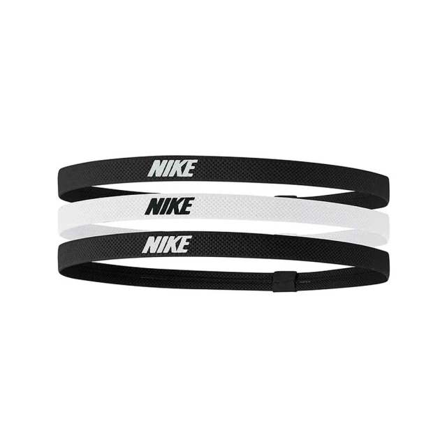 NIKE 耐吉 ELASTIC 髮帶 2.0 3入-髮帶 慢跑 路跑 有氧 瑜珈(N1004529036OS)