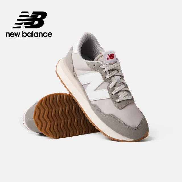 【NEW BALANCE】NB 復古鞋/運動鞋_男鞋/女鞋_灰色_MS237GE-D