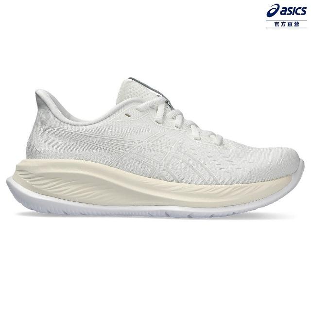 【asics 亞瑟士】GEL-CUMULUS 26 女款 MIRAI未來永續系列 緩衝 慢跑鞋(1012B599-101)