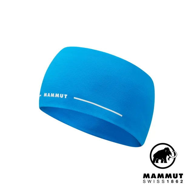 【Mammut 長毛象】Aenergy Light Headband 機能輕量快乾頭帶 冰川藍 #1191-01640