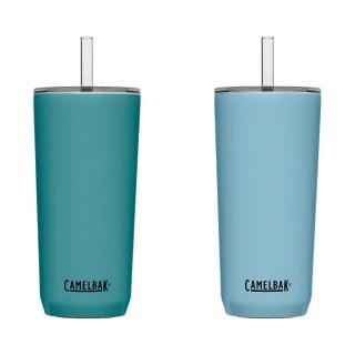 【CAMELBAK】600ml Straw Tumbler 雙層不鏽鋼吸管杯 保冰(不鏽鋼杯/隨行杯/保溫杯/吸管杯)